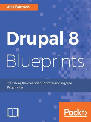 cover image of Drupal 8 Blueprints